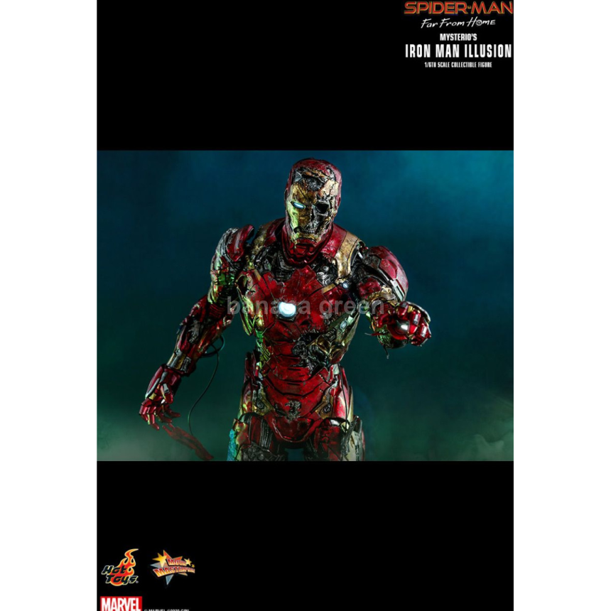 핫토이 HOTTOYS MMS580 스파이더맨 파프롬홈 1/6 미스테리오 아이언맨 일루전