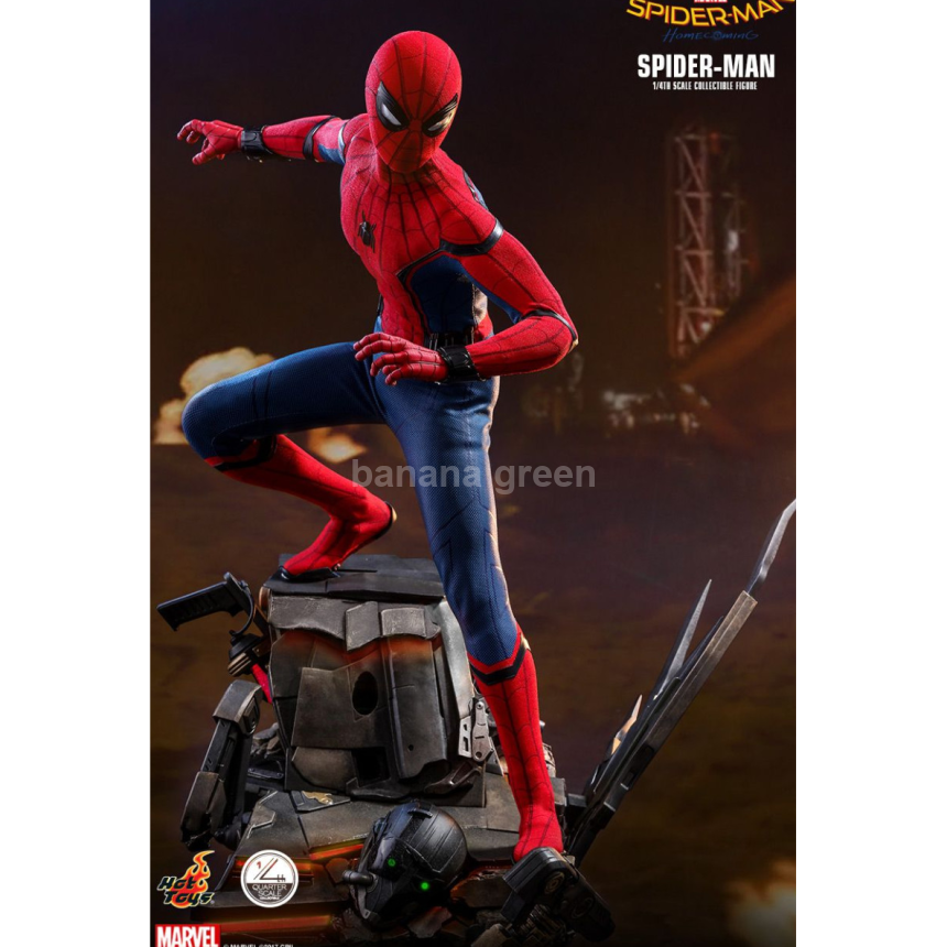 핫토이 HOTTOYS QS014 쿼터 1/4 스파이더맨 홈커밍