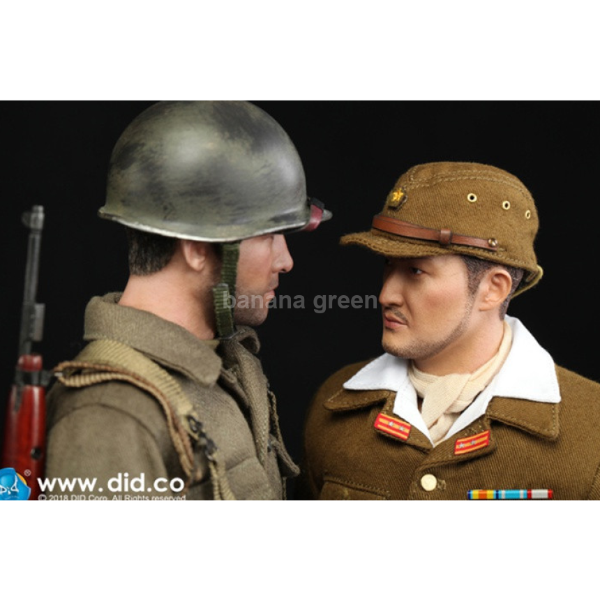 DID 디드 A80129 WWII 진주만 1/6 77보병사단 대위