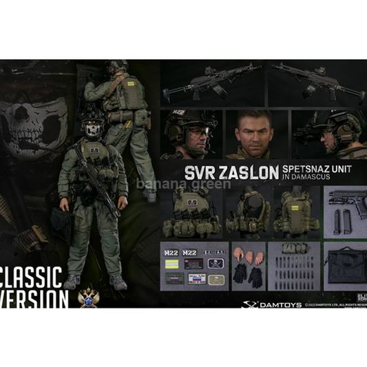DAMTOYS 78093 댐토이 RUSSIAN SVR ZASLON 밀리터리 1/6 피규어