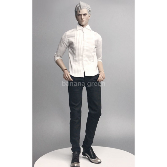 CROWTOYS 1/6 슬림핏 남성 팬츠 피규어 의상