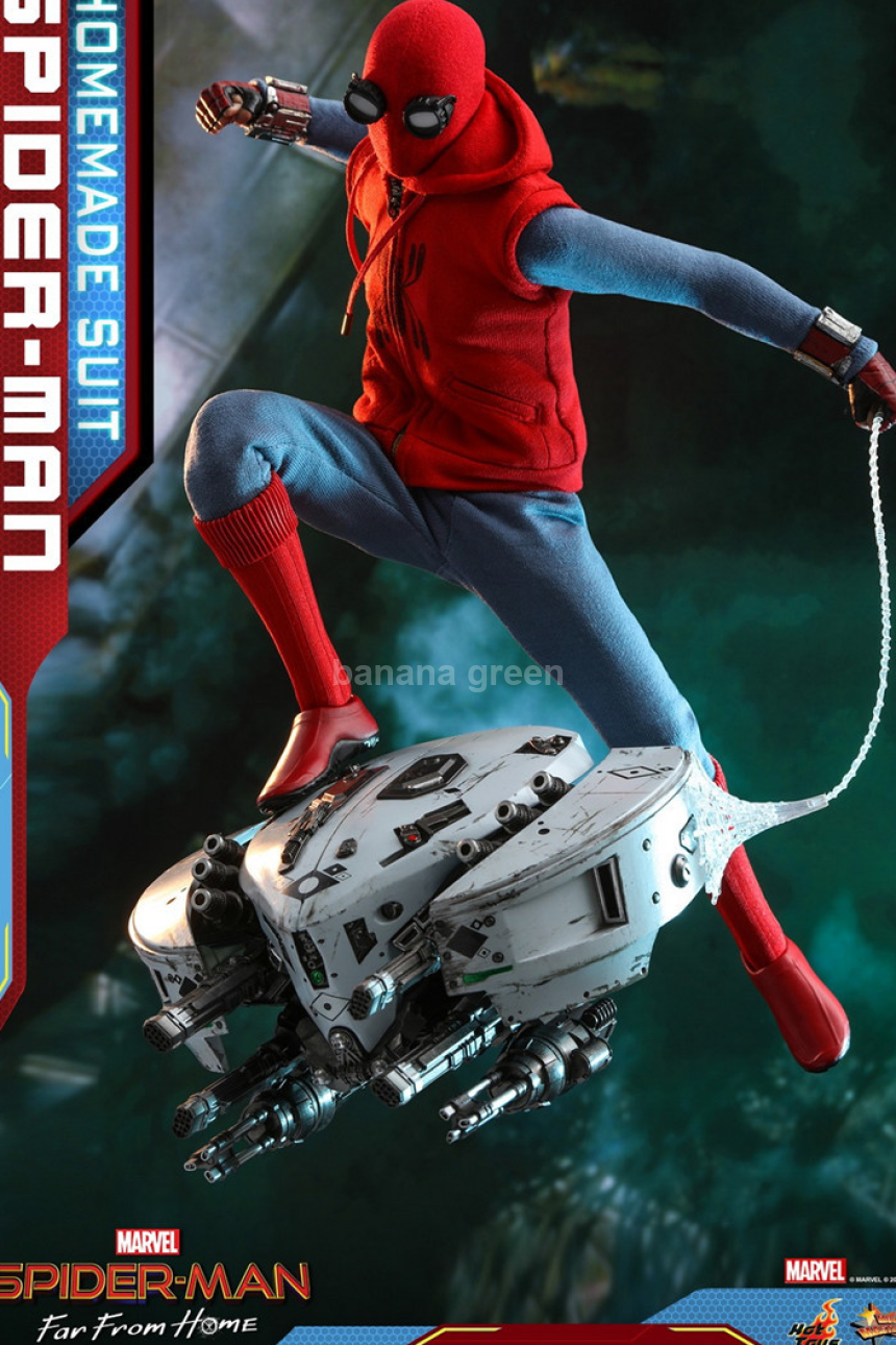 HotToys MMS552 핫토이 스파이더맨 파프롬홈 홈메이드 슈트 1/6 피규어