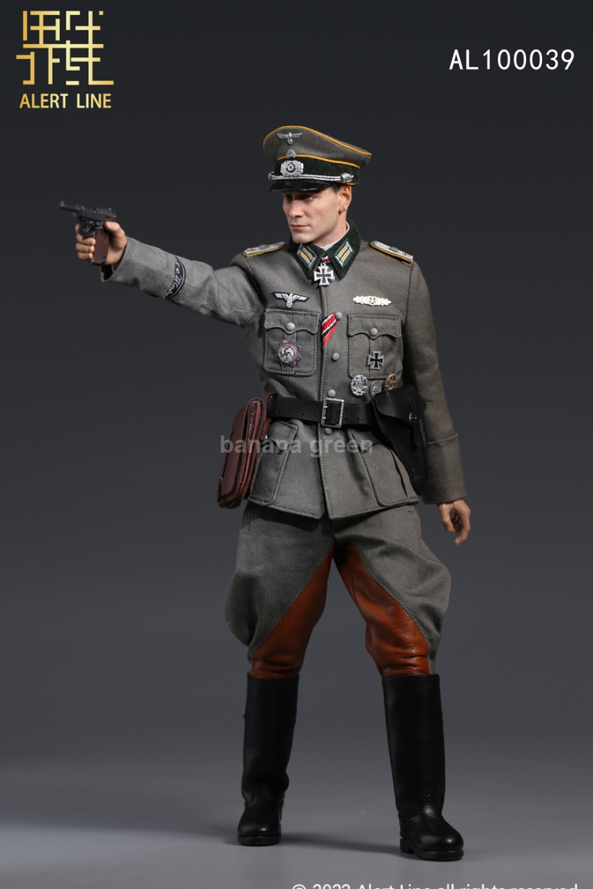 Alert Line AL100039 WWII 독일 기병 장교 1/6 밀리터리 피규어
