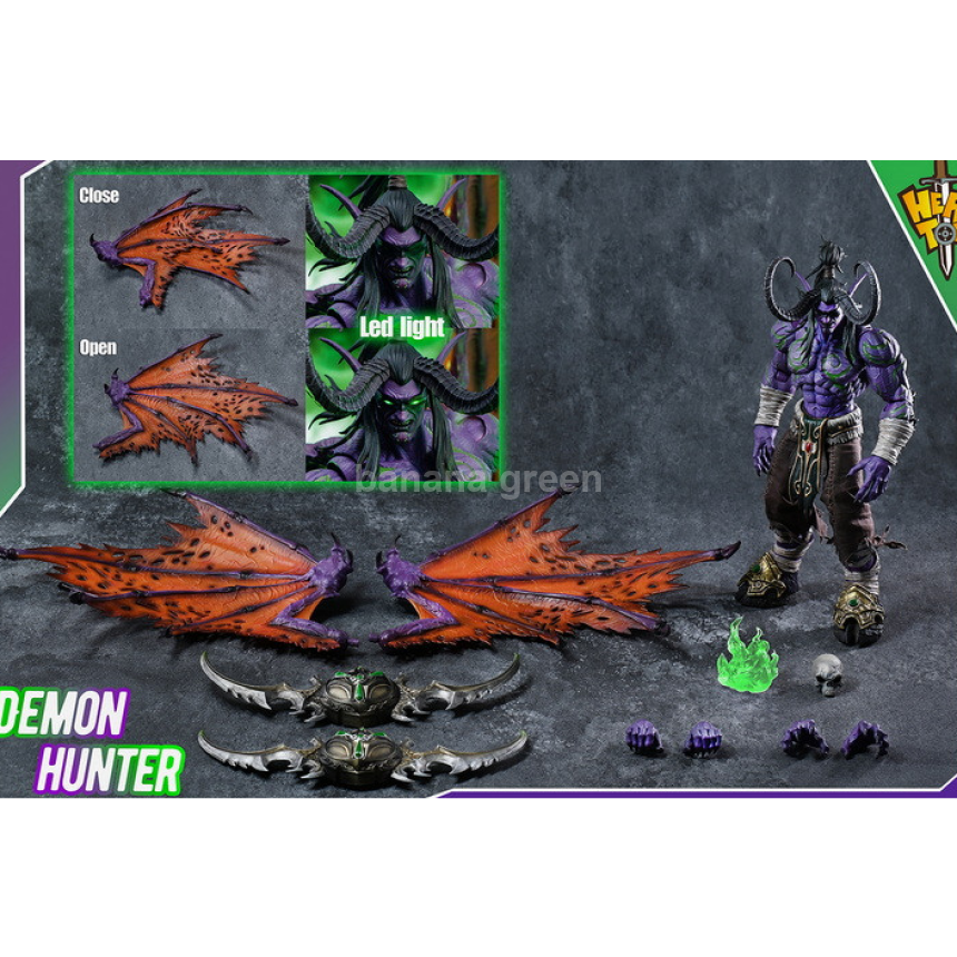 HERO TOYS 워크래프트 일리단 1/10 피규어