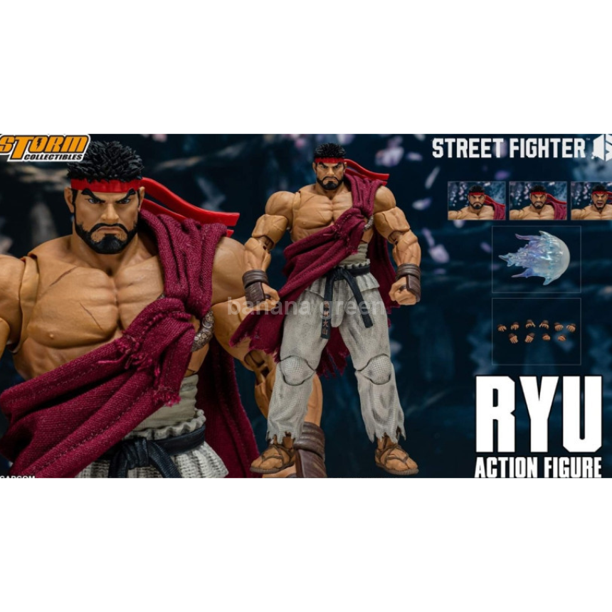 Storm Toys CPSF28 스트리트 파이터6 류 RYU 1/12 피규어 6인치