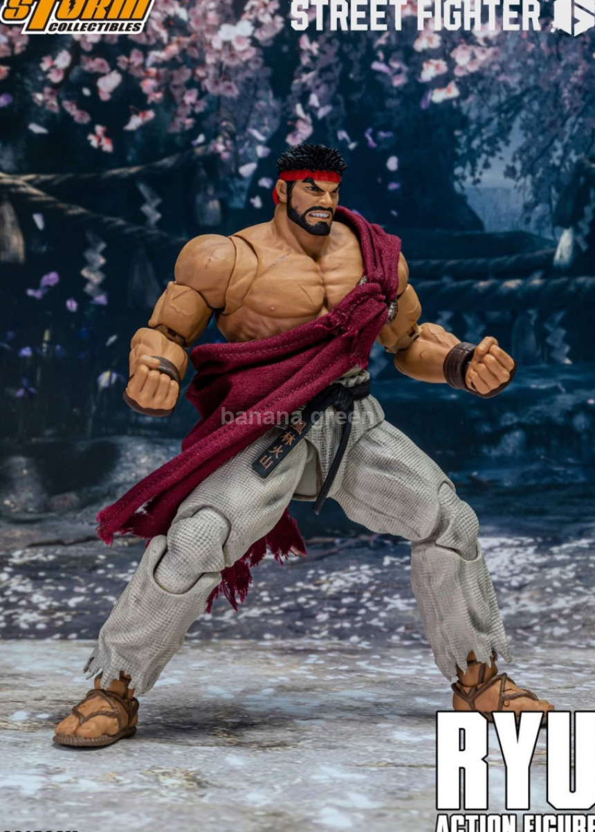 Storm Toys CPSF28 스트리트 파이터6 류 RYU 1/12 피규어 6인치