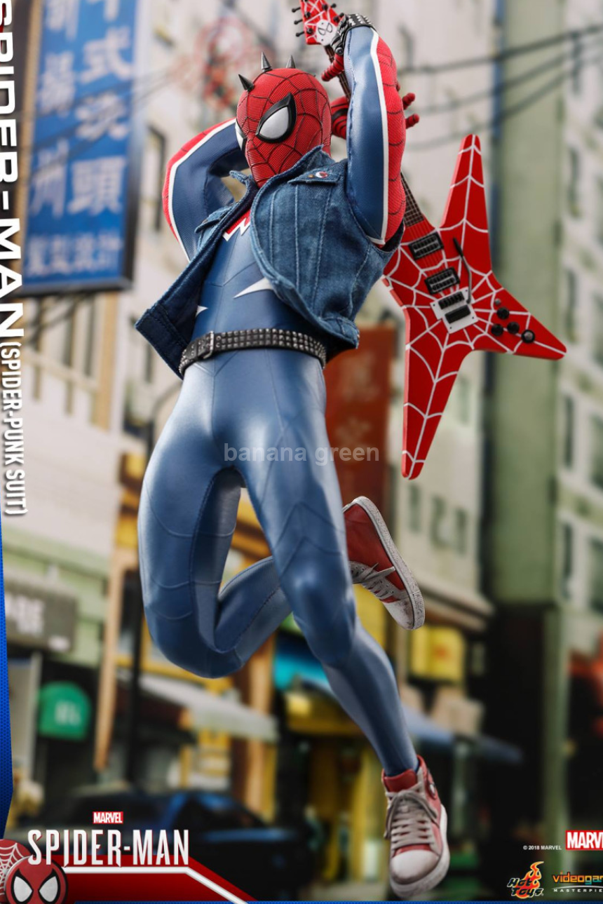 핫토이 1/6 스파이더맨 펑크슈트 Hottoys VGM32