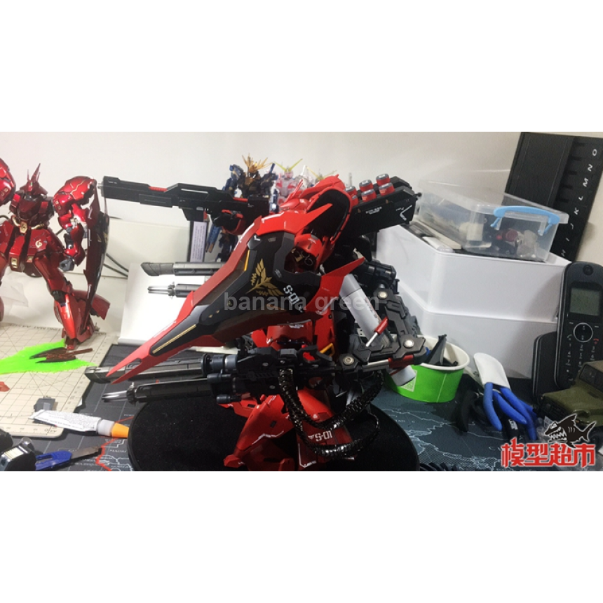 SH STUDIO SH 스튜디오 RG HG 1/144 SAZABI 사자비 듀얼 게틀링건 레진킷 컨버전킷 악세서리