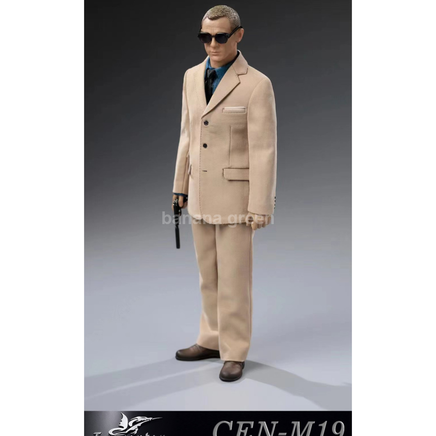 Toy center CEN-M19 제임스본드 남성 수트 정장 1/6 피규어 의상 세트