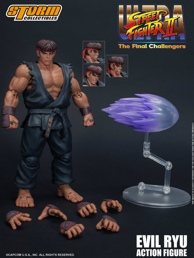 스톰토이즈 Storm Toys 1/12 스트리트파이터 류 EVIL RYU