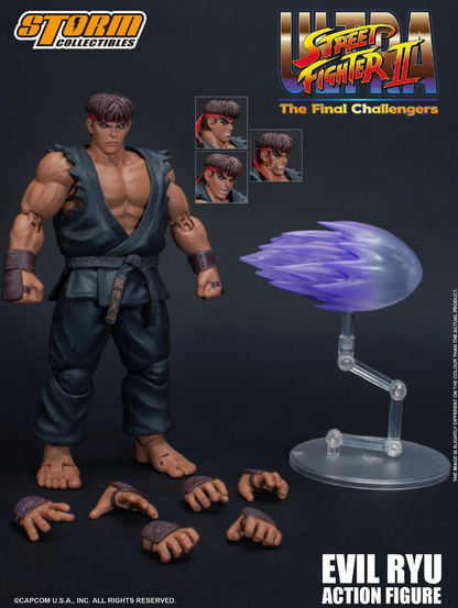 스톰토이즈 Storm Toys 1/12 스트리트파이터 류 EVIL RYU