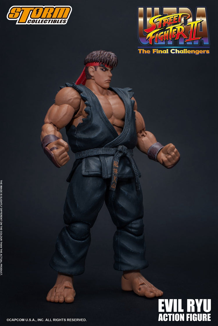 스톰토이즈 Storm Toys 1/12 스트리트파이터 류 EVIL RYU