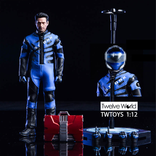 TWTOYS 1/12 아이언맨2 마크5 토니스타크 레이싱 슈트 6인치 피규어 TW1915