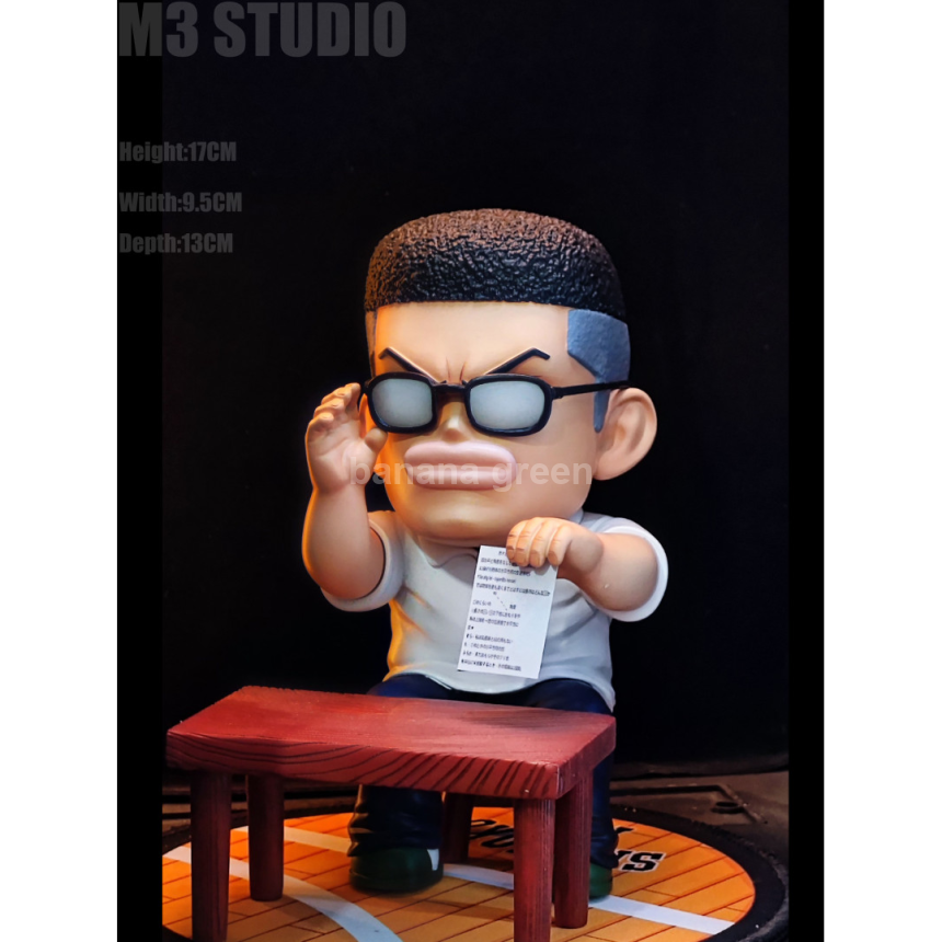 슬램덩크(M3 STUDIO) SD 시험 채치수 한정판 레진 피규어