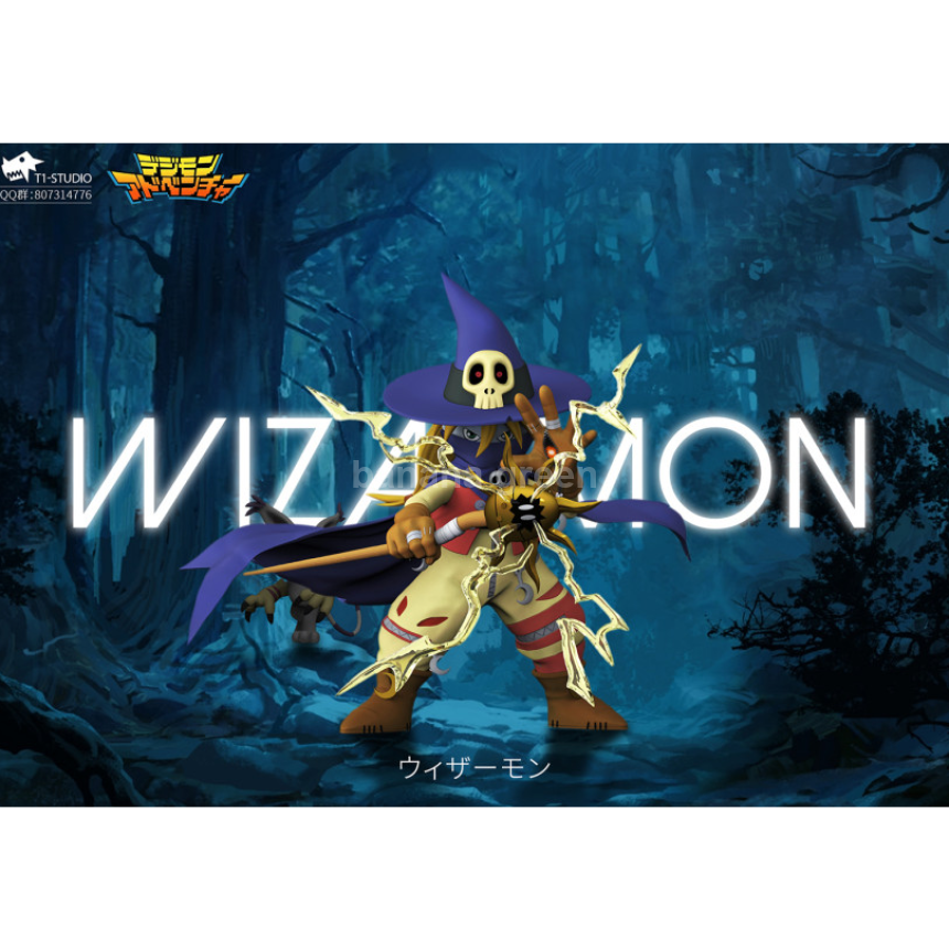 (23년 4분기)디지몬어드벤처(T1 STUDIO) 위자몬 가트몬 GK 레진 피규어