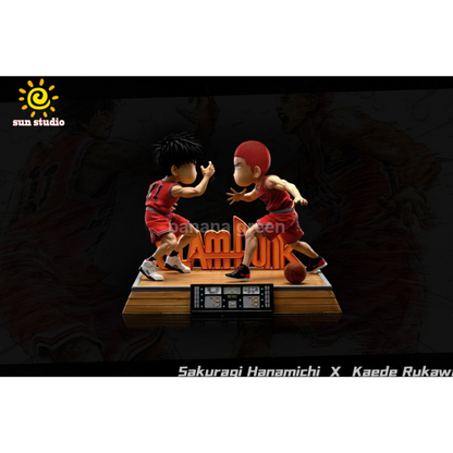 슬램덩크(Sun(썬)-STUDIO)-SD 애니 명장면 시리즈 강백호 서태웅 하이파이브 GK 레진 피규어