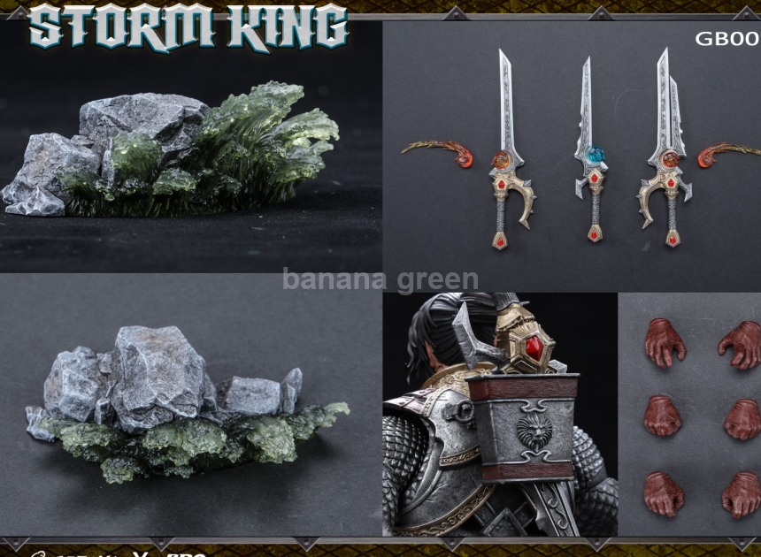 GDToys x BroToys GB001 Storm king 스톰윈드 바리안 린 1/12 액션 피규어