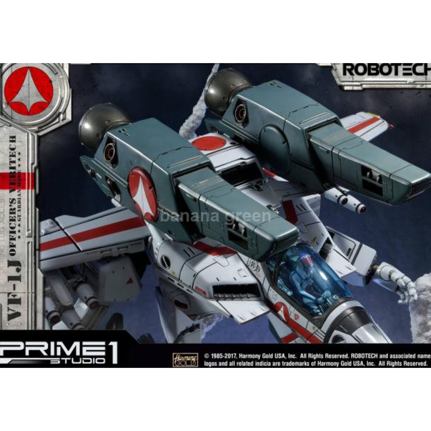 마크로스(Prime1(프라임원,P1S)-STUDIO)-LED VF-1J 발키리 이치죠 히카루 탑승기 거워크 형태 Ver. GK