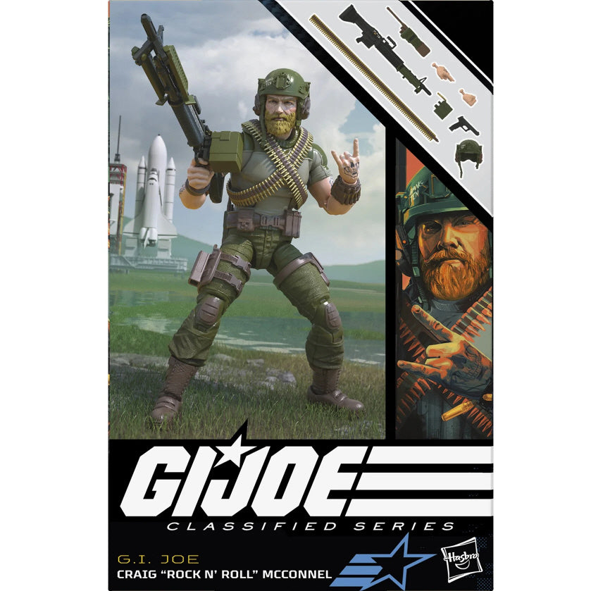G.I.JOE 지아이조 클래시파이드 락앤롤 액션피규어