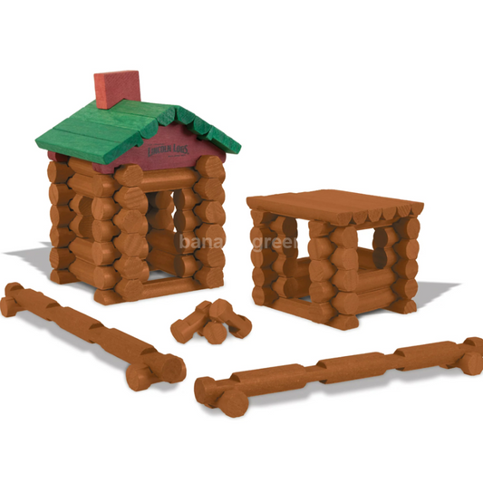 케이넥스 링컨 로그스 Lincoln Logs 100주년 기념 원목 통나무집 나무집 만들기 플레이세트