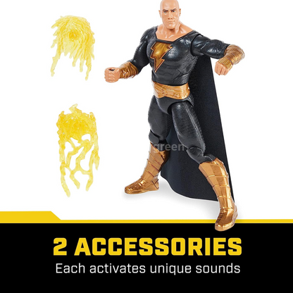 DC 영화 블랙아담 파워 펀치 12인치 30cm 사운드 라이트업 드웨인 존슨 액션 피규어