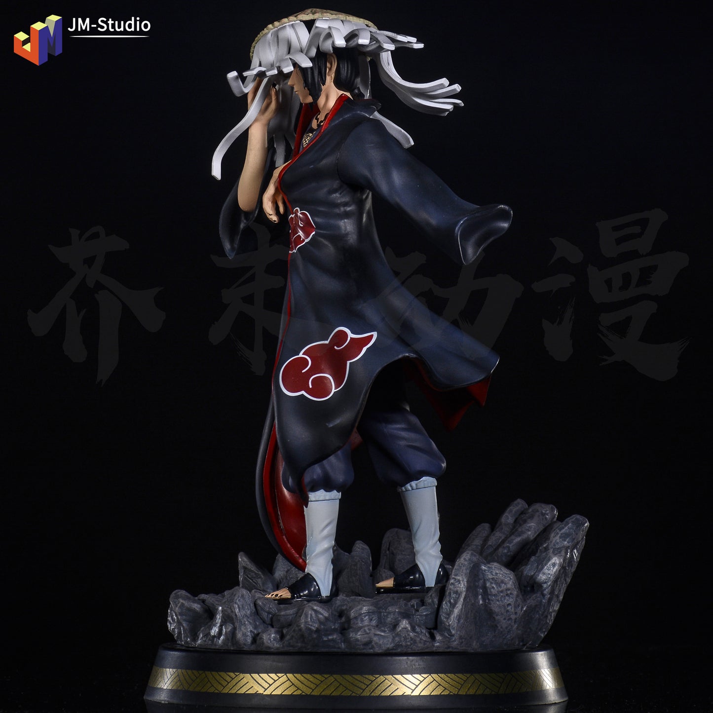 Itachi Uchiha with Akatsuki Hat 대형 수지 그림 32cm Goods Shop 나루토