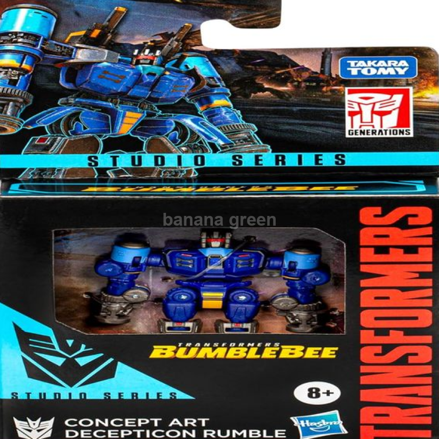 Transformers Toys 스튜디오 시리즈 코어 범블비 콘셉트아트 디셉티콘 럼블