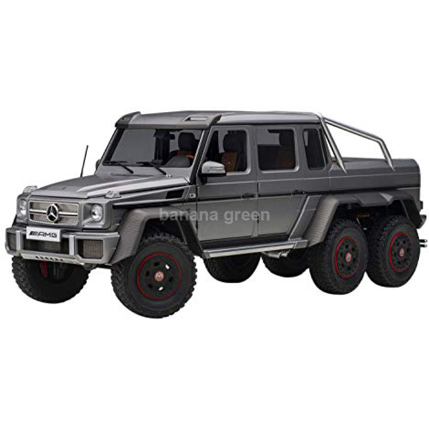 AUTOart 오토아트 1/18 메르세데스-벤츠 G63 AMG 6X6 매트 메탈릭 그레이 76308