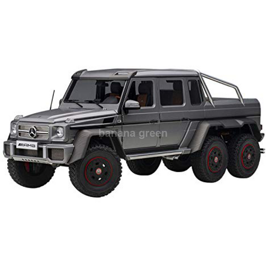 AUTOart 오토아트 1/18 메르세데스-벤츠 G63 AMG 6X6 매트 메탈릭 그레이 76308