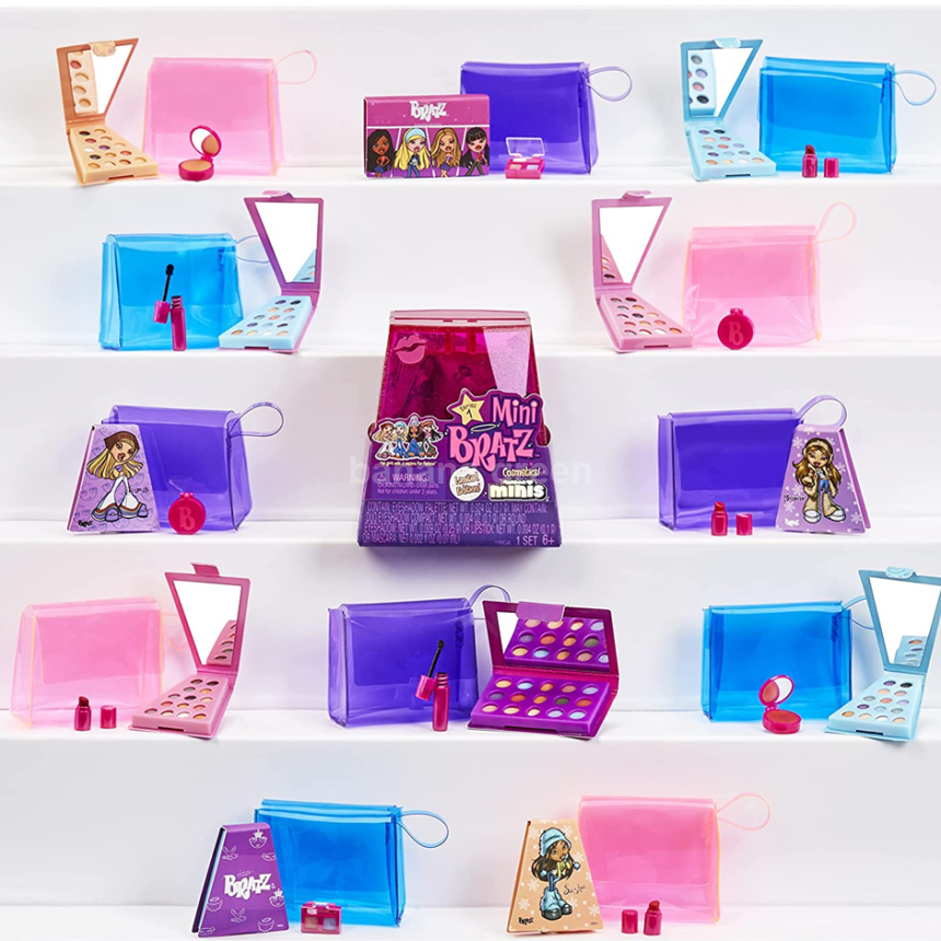 Bratz 브랏츠 미니 화장품 1팩 2개 랜덤 미니어처 MGA 블라인드 코스메틱 컬렉터
