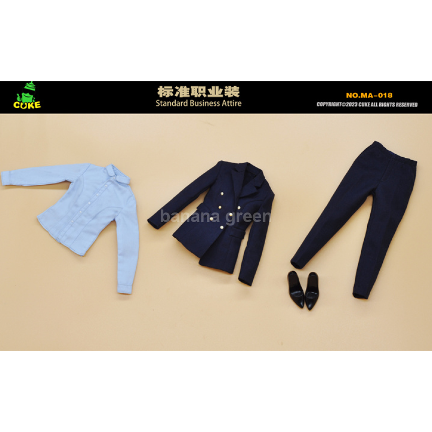 CUKE TOYS MA-018 여성 피규어 정장 의상 세트 루즈 1/6