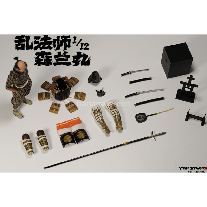 YEP STUDIO NO.0006 모리 나리토시 사무라이 피규어 1/12