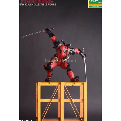 CRAZY TOYS 크레이지토이 1/6 데드풀 스테츄