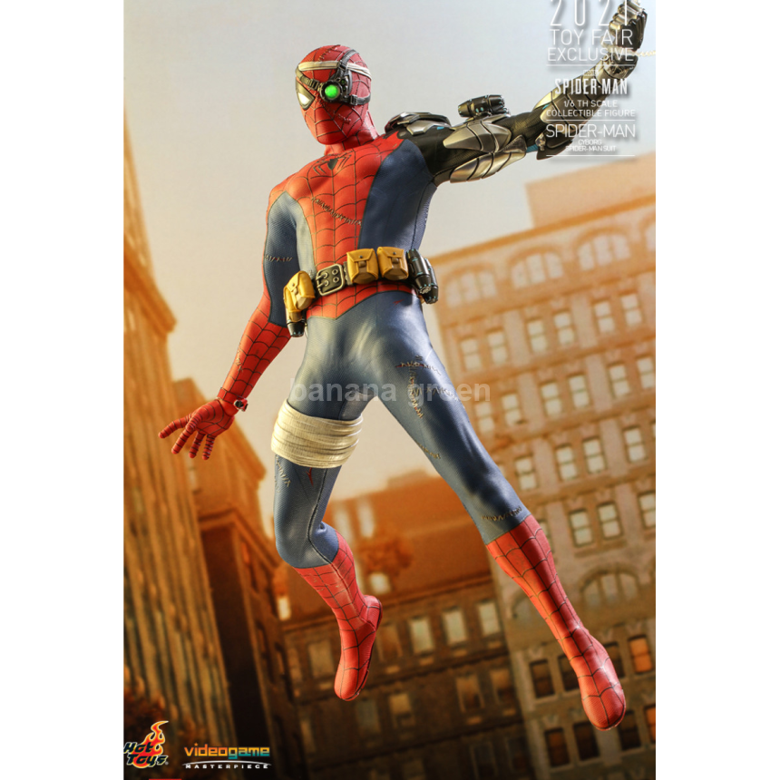 핫토이 HOTTOYS VGM51 마블 스파이더맨 1/6 사이보그수트