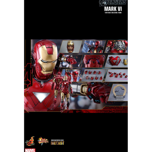 핫토이 HOTTOYS MMS378D17 어벤져스 1/6 아이언맨 마크6 다이캐스트