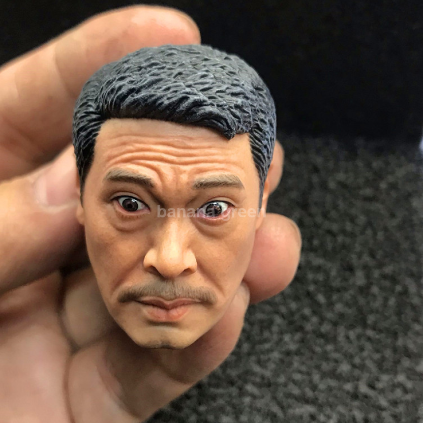 소림축구 1/6 오맹달 피규어헤드
