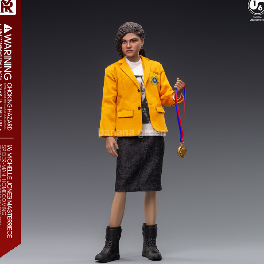 영리치토이즈 1/6 스파이더맨 홈커밍 MJ 젠데이아 피규어 YOUNGRICH TOYS YR010