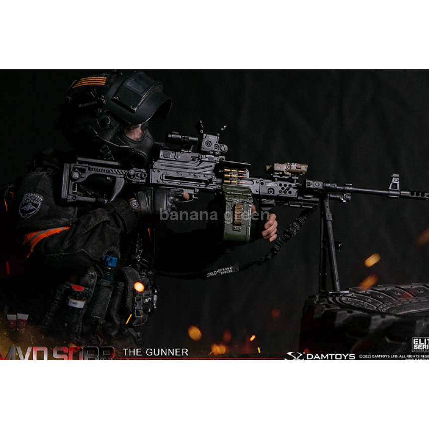 DAMTOYS 78095 1/6 SPETSNAZ MVD SOBR PKM 거너