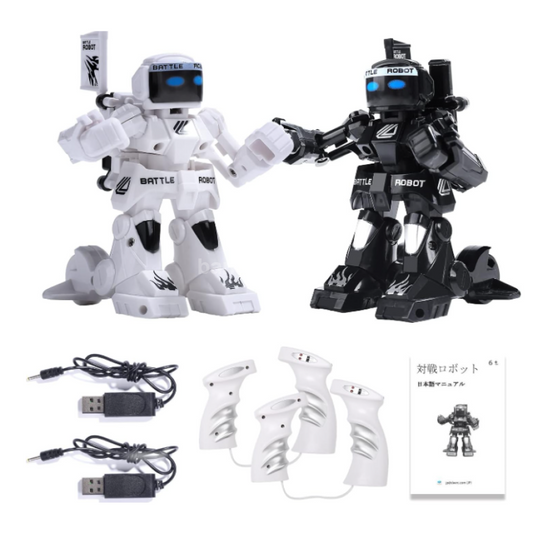 DEERC 장난감 로봇 대전 세트