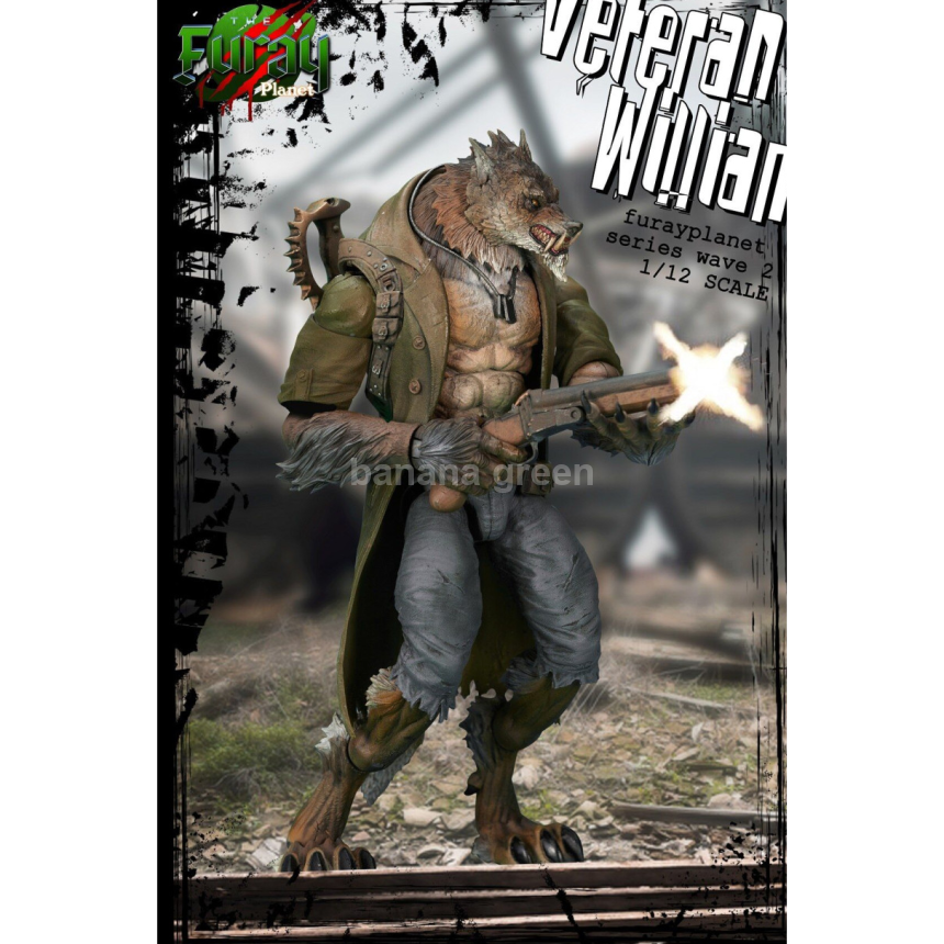 마에스트로 유니온 MU-FP002 1/12 베테랑 늑대인간 윌리엄