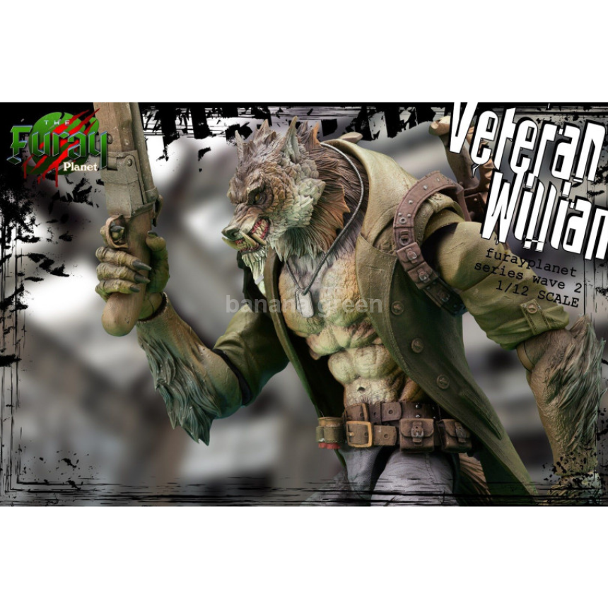 마에스트로 유니온 MU-FP002 1/12 베테랑 늑대인간 윌리엄