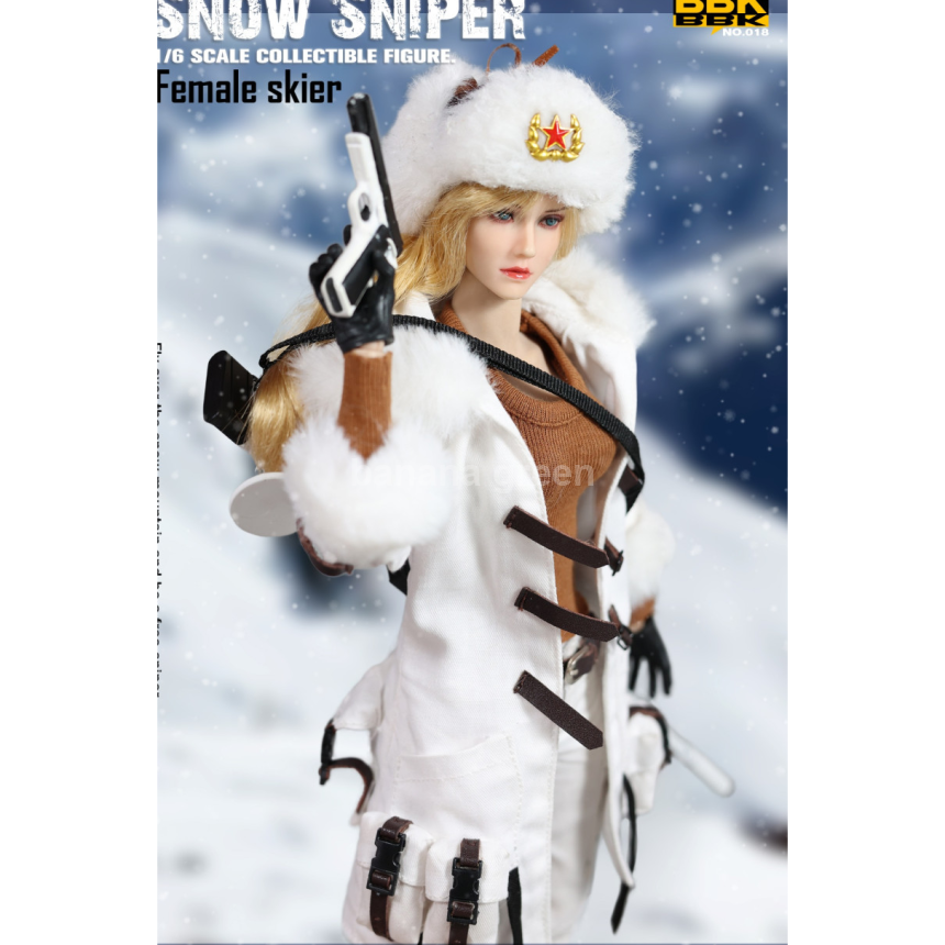 BBK BBK018 겨울전쟁 1/6 소련 여성 스키 스나이퍼