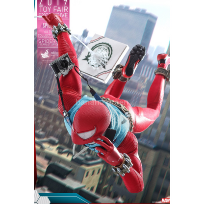 핫토이 HOTTOYS VGM34 마블 스파이더맨 1/6 스칼렛수트