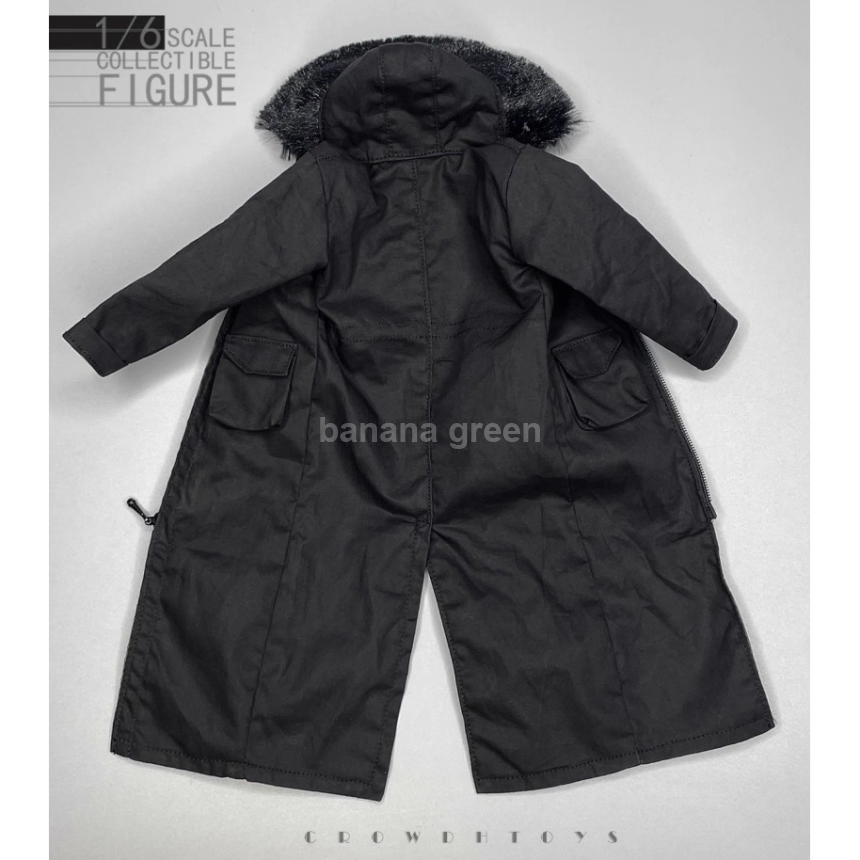 Crow Toys DH017 1/6 라쿤 롱패딩 봄버 자켓