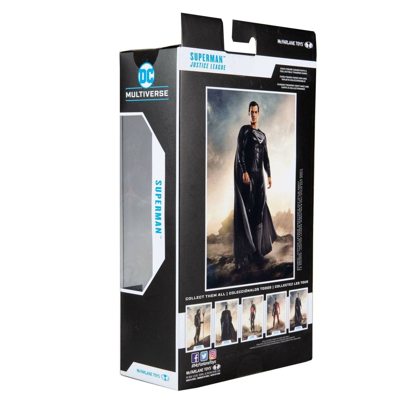 DC 무비 잭 스나이더 저스티스 리그 슈퍼맨 7인치 액션 피규어