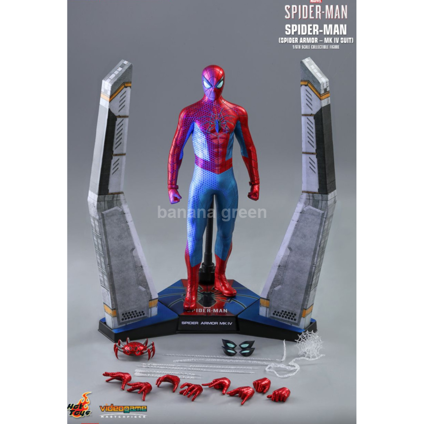 핫토이 HOTTOYS VGM45 마블 스파이더맨 1/6 마크4 수트