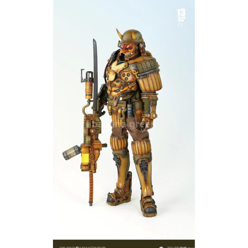 Black13Park B13 블랙13파크 중장특별전투부대 1/6 적호 호랑이