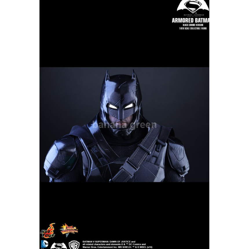 핫토이 HOTTOYS MMS356 배트맨 대 슈퍼맨 1/6 아머드배트맨 블랙크롬