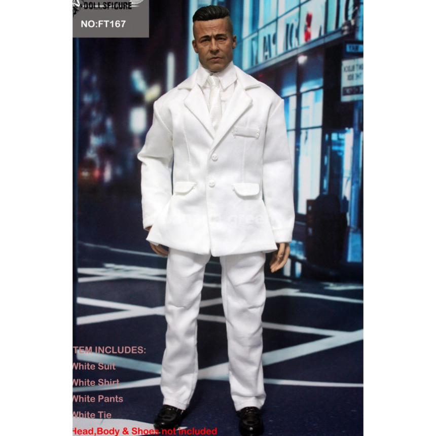 DOLLSFIGURE FT167 1/6 화이트 수트 set