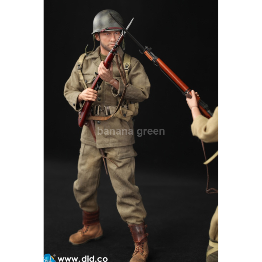 DID 디드 A80129 WWII 진주만 1/6 77보병사단 대위